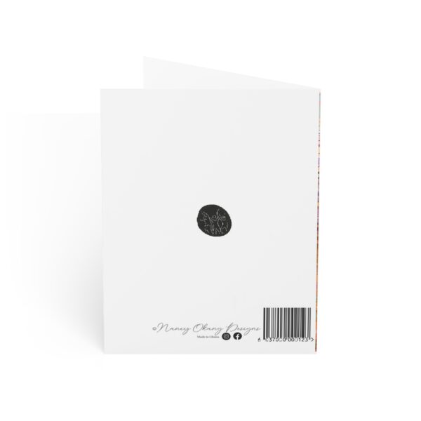 Oyaa Lo? Greeting Cards - Vibrant Field Note Card - Colorful Landscape Art Greeting Card(10, 30, and 50pcs)