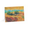 Nature inspired Greeting Cards - Firewood by the Pond - Serene Landscape Note Card for Nature Lovers (10, 30, and 50pcs)