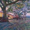 IMG_5201 'Who will She Be?' Original open-impressionist painting by Nancy Okang - ,500.00